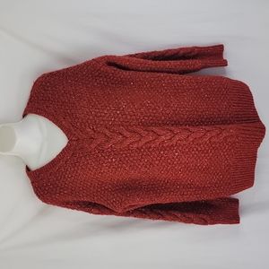 Adrienne Vittadini red sweater sz XXL
